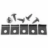 1958 Chevrolet Pickup Truck CK 2nd Series Door Weatherstrip Retainer Kit 0847-721