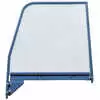 1958 Chevrolet Pickup Truck CK 2nd Series Side Window Glass with Painted Trim - 0847-911 Left Side