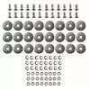 1958 Chevrolet Pickup Truck CK Rear Fender to Bedside Stainless Steel Bolt Kit - 96 Pcs.