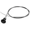 1958 GMC Pickup Truck CK 2nd Series Choke Cable with Black Knob