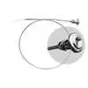 1958 GMC Pickup Truck CK 2nd Series Throttle Cable with Chrome Knob 0847-348