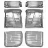 1961 Chevrolet Impala Front & Rear Floor Pans and Toe Boards Kit.