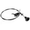 1961 GMC Pickup Truck CK Deluxe Air Vent Cable and Knob with Stainless Trim - 0848-676 Right Side