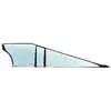 1961 GMC Pickup Truck CK Radiator Support Upper Tie Bar Baffle - Chrome - 0848-047 Left Side