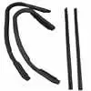 1962 Ford F250 Pickup Vent Window Weatherstrip Kit - 4 Pieces