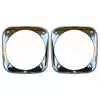 1964-1966 Chevrolet Suburban Aluminum Head Light Bezel Set