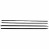 1964-1966 Ford Mustang Felt Window Sweep Belt - Inner & Outer for Driver and Passenger Side - 4 Piece Kit