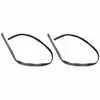 1965 Chevrolet El Camino Glass Run Window Channel - A Body - 96" L - Pair