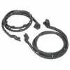 1966-1977 Ford Bronco Lower Door Seal Weatherstrip Kit with Molded Ends - Pair - Left and Right Side