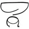 1966-1977 Ford Bronco Upper & Lower Door Weatherstrip Seal Kit with Molded Ends - Right Side