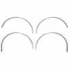 1967-1968 Pontiac Firebird Front Wheelwell Molding Kit 4pcs