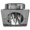 1967 GMC Pickup Truck CK Defroster Top Vent - Chrome - 0849-182 Right Side