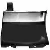 1967 Pontiac Lemans Front Fender Lower Rear Section with brace & rocker molding clip holes - Right Side