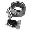 1968 Chevrolet Pickup Truck CK A/C Vent Ball Housing, Chrome with Felts, Right Side