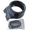 1968 Chevrolet Pickup Truck CK A/C Vent Ball Housing with Felts, Black - Passenger side