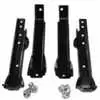 1968 Chevrolet Pickup Truck CK Rear Bumper Bracket Kit, fleetside/stepside 0849-023-B