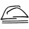 1968 Ford Bronco Front & Rear Vertical Vent Weatherstrip Seal Kit Pair