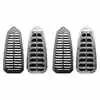 1968 Pontiac Firebird Door Jamb Vent Grille with Flap and Backing PAIR