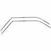 1968 Pontiac Firebird Outer Drip Rail Molding Set - 6 Piece Set