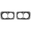 1969-1972 GMC Pickup Truck CK Chrome Headlight Bezel Set - 2 Pieces 0849-510