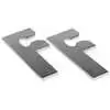 1970 GMC Jimmy F Shim Inner Fender to Firewall - Galvanized - 2 Pieces 0849-369
