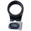 1971-1971 GMC Pickup Truck CK A/C Vent Ball Housing with Felts, Black - Passenger side