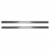 1971 Oldsmobile Cutlass Armrest Base Moldings - Stainless Steel - Pair