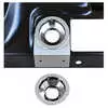 1972 Chevrolet Pickup Truck CK Stainless Steel Ignition Scratch Guard & Receded Key Bezel Kit