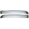 1972 Chevrolet Pickup Truck CK Truck Vent Shades with Hardware - Polished Stainless Steel
