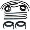 1973-1979 Ford Bronco Glass Run Window Channel & Felt Sweep Belt & Door Seal Kit