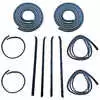 1973-1980 Chevrolet Suburban Sweep Belt & Glass Run Window Channel & Door Seal Kit 