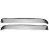 1973-1991 Chevrolet Blazer Vent Shades with Hardware - Polished Stainless Steel 0850-590
