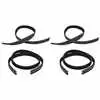 1974 Ford F550 Pickup Glass Run Window Channel - 4 Piece Kit - Driver and Passenger Side