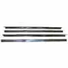 1974 Jeep CJ6 Inner & Outer Window Belt Felt Sweep Kit