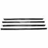 1974 Jeep CJ6 Inner & Outer Window Belt Felt Sweep Kit