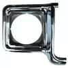 1976 GMC Suburban Headlight Door - Chrome and Dark Argent - Right Side
