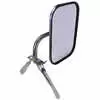 1977 Ford Econoline Universal Below Eye Level Mirror Assembly, Stainless Steel