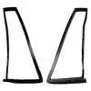 1977 Jeep CJ6 Vent Window Seal Kit with Staitionary Vent
