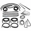 1978-1979 Ford Bronco Window  Sweep Belt & Glass Run Channel & Door Seal Kit