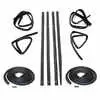 1978 Plymouth Trailduster Sweep Belt & Glass Run Window Channel & Door Seal Kit