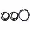 1979-1993 Ford Mustang Door & Trunk Seal Weatherstrip - 3 Piece Kit - Coupe / Convertible