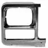 1979 Chevrolet Suburban Single Rectangular Chrome Headlight Door - Right Side