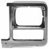 1980 Chevrolet Pickup Truck CK Single Rectangular Chrome Headlight Door - Left Side