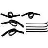 1980 Dodge Van Window Glass Run Channel & Felt Sweep Belt Kit