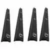 1980 Jeep Cherokee SJ Front Door Inner & Outer Felt Window Sweep Belt Kit - Pairs