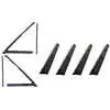1980 Jeep Cherokee SJ Front Door & Vent Window Sweep Seal Kit 
