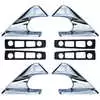 1980 Jeep Cherokee SJ Multi Fit Bed Rail and Roof Rack 8 Piece Kit CP117K