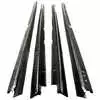 1980 Pontiac Lemans Inner & Outer Felt Window Sweep Belt - A Body - 4 Piece Kit - 2 Door
