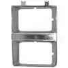 1981-1982 Chevrolet Blazer Chrome Dual Rectangular Headlight Bucket - Left Side
