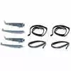 1981-1991 Chevrolet Suburban Front Door Sweep Belt, Glass Run Window Channel & Door Seal Kit 